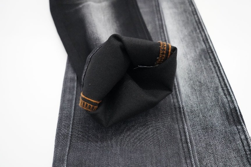 K0301-1A denim fabric detail 3