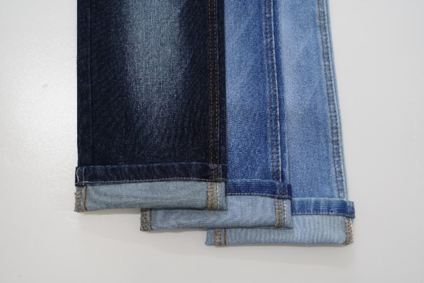 11.9oz Four-way Stretch Denim Fabric 53% Cotton Indigo for Jeans