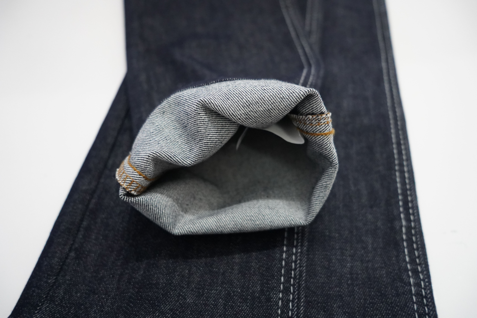 12oz Stretch Denim Fabric 66% Cotton Entifaded Indigo for Jeans