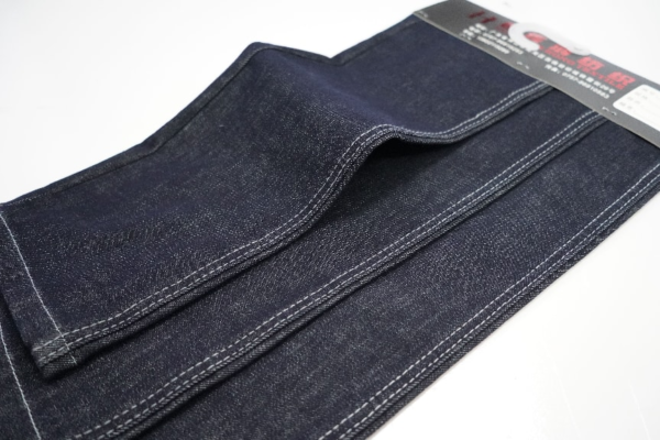 12oz Stretch Denim Fabric 66% Cotton Entifaded Indigo for Jeans