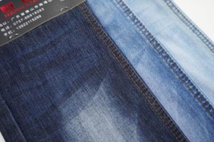 10oz Stretch Denim Fabric 60% Cotton 15% Lyocell Indigo for Jeans
