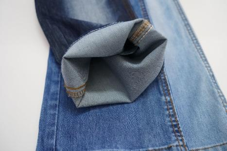 10oz Stretch Denim Fabric 60% Cotton 15% Lyocell Indigo for Jeans