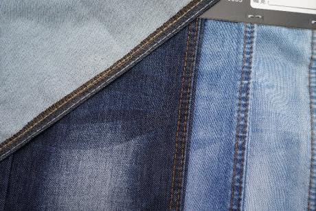 10oz Stretch Denim Fabric 60% Cotton 15% Lyocell Indigo for Jeans