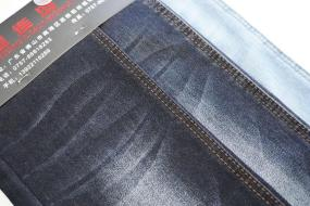 12oz Stretch Denim Fabric 60% Cotton Indigo Gray for Jeans