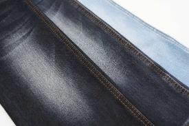 12oz Stretch Denim Fabric 60% Cotton Indigo Gray for Jeans